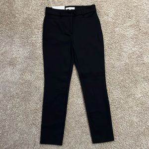 Brand New Loft Dress Pants “The Sutton Skinny” Size 00P Black